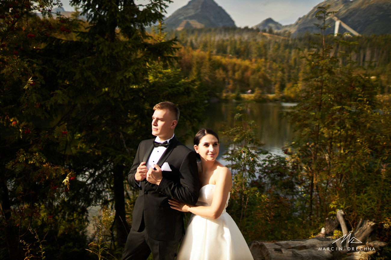 zdjęcia ślubne słowacja strbske Pleso 