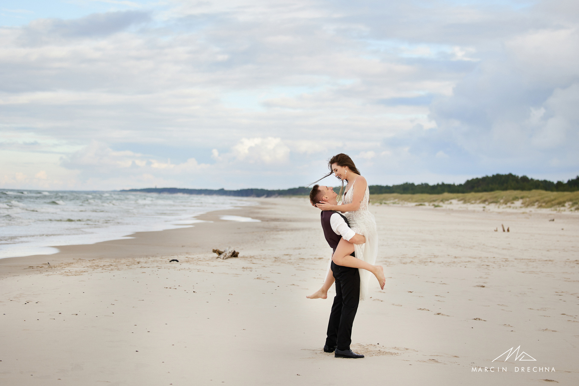 Zdjęcia ślubne nad morzem