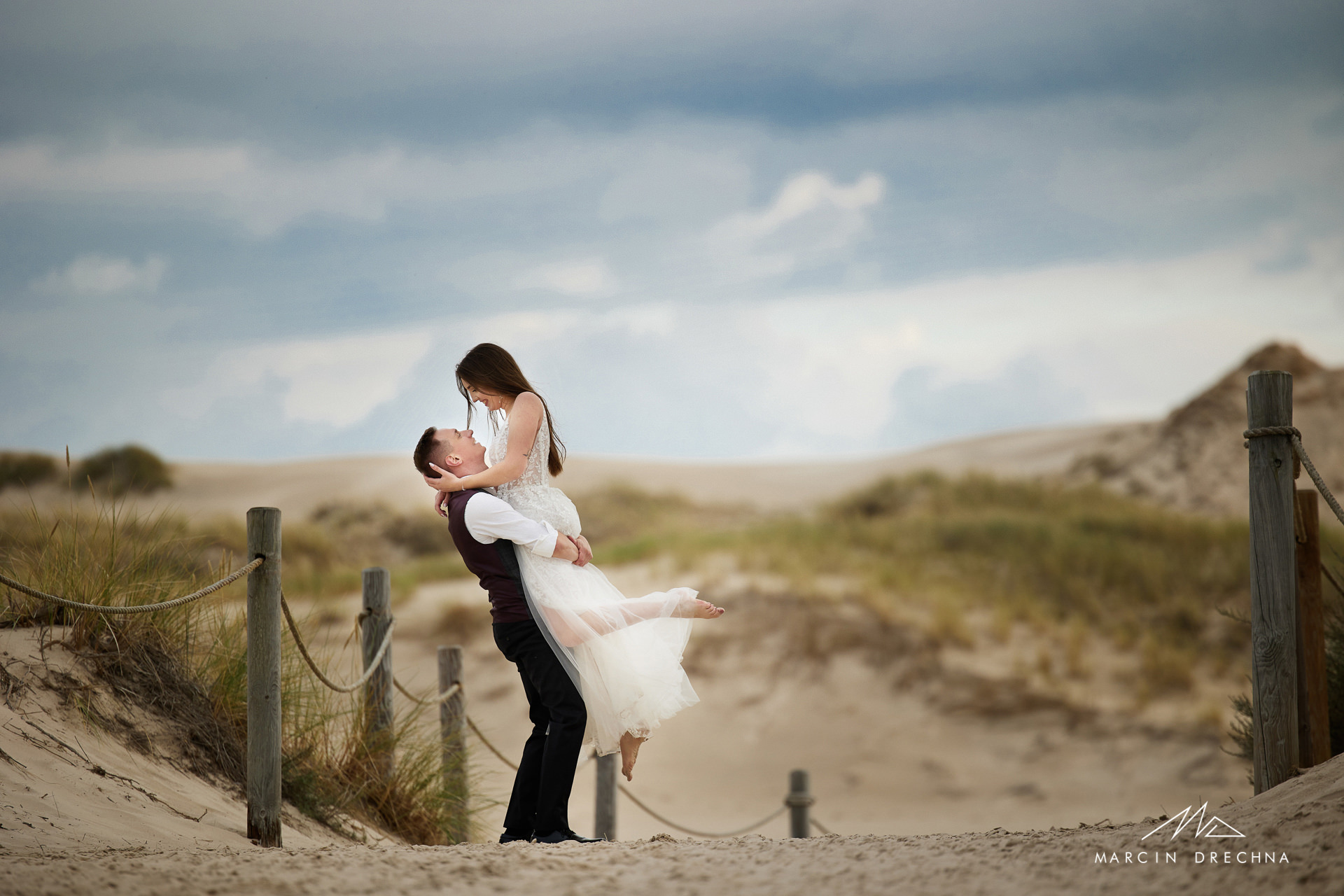 Morze bałtyckie fotograf ślubny